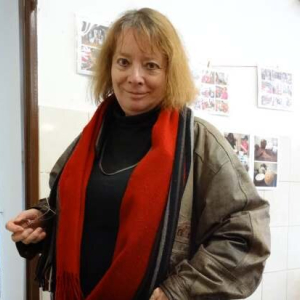 Olga Nytrová je v keramické dílně spokojená